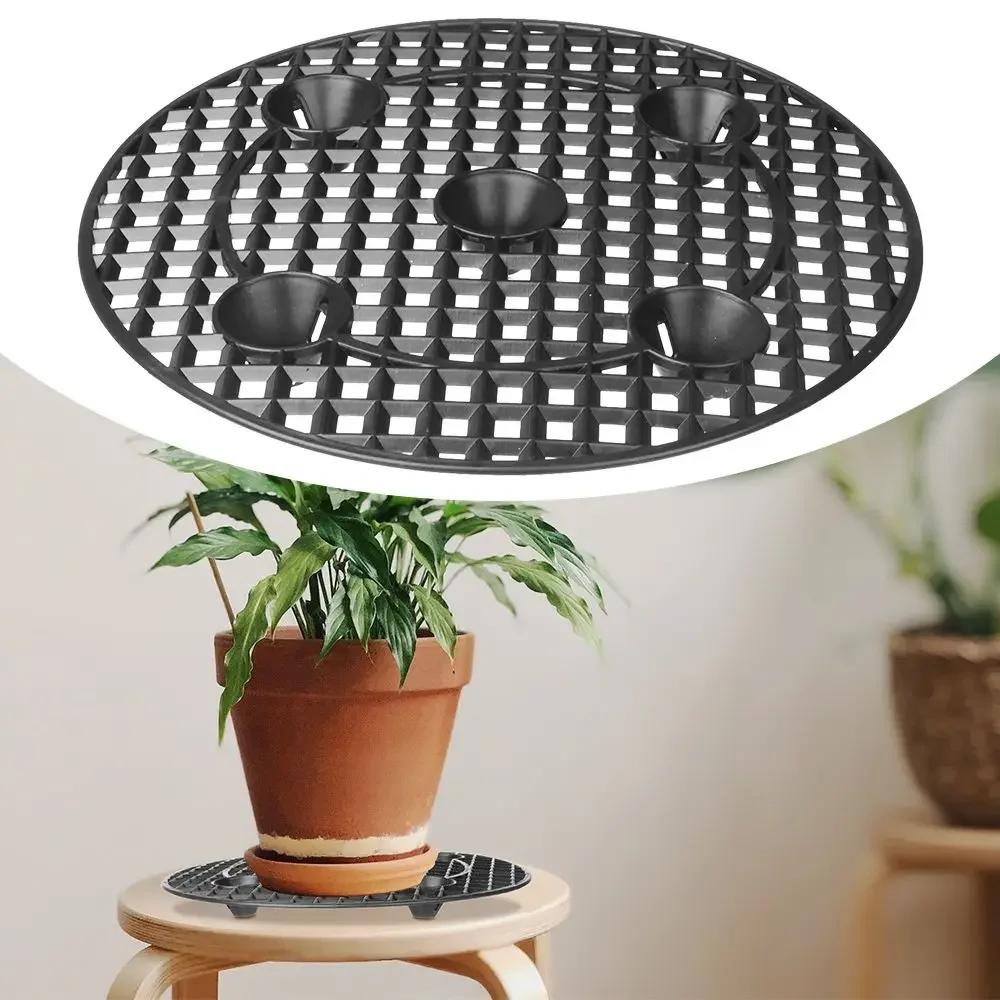 Flower Pot Plant Holder Floor Protector Prevent Rot and Damage Pot Tray Plant Stands Plant Pot Saucer Plant Level Pot Elevator