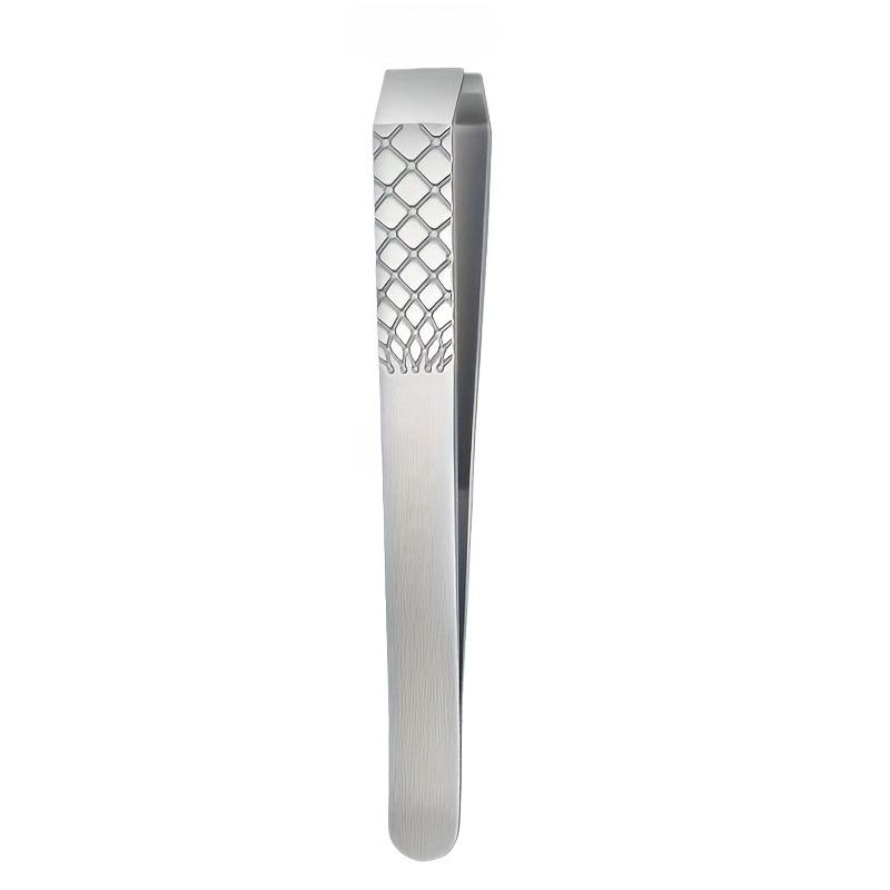 Large Size Stainless Steel Wide-Tip Tweezers Beard Tweezers Eyebrow Tweezers Hair Removal Tool Beard Grooming Tool Beauty Tool