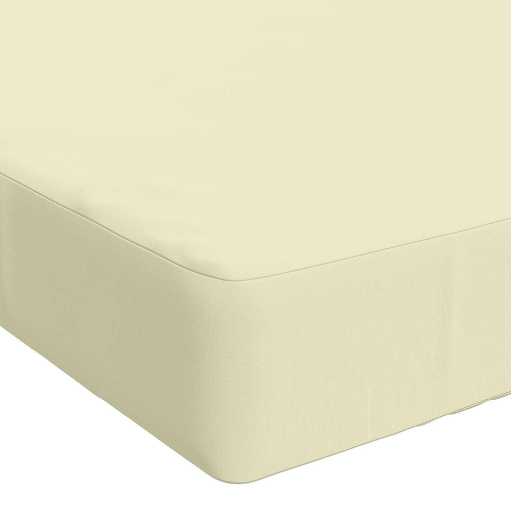 Bench Cushion SOEST 100percent Polyester Cream 120 X 50 X 8 Cm