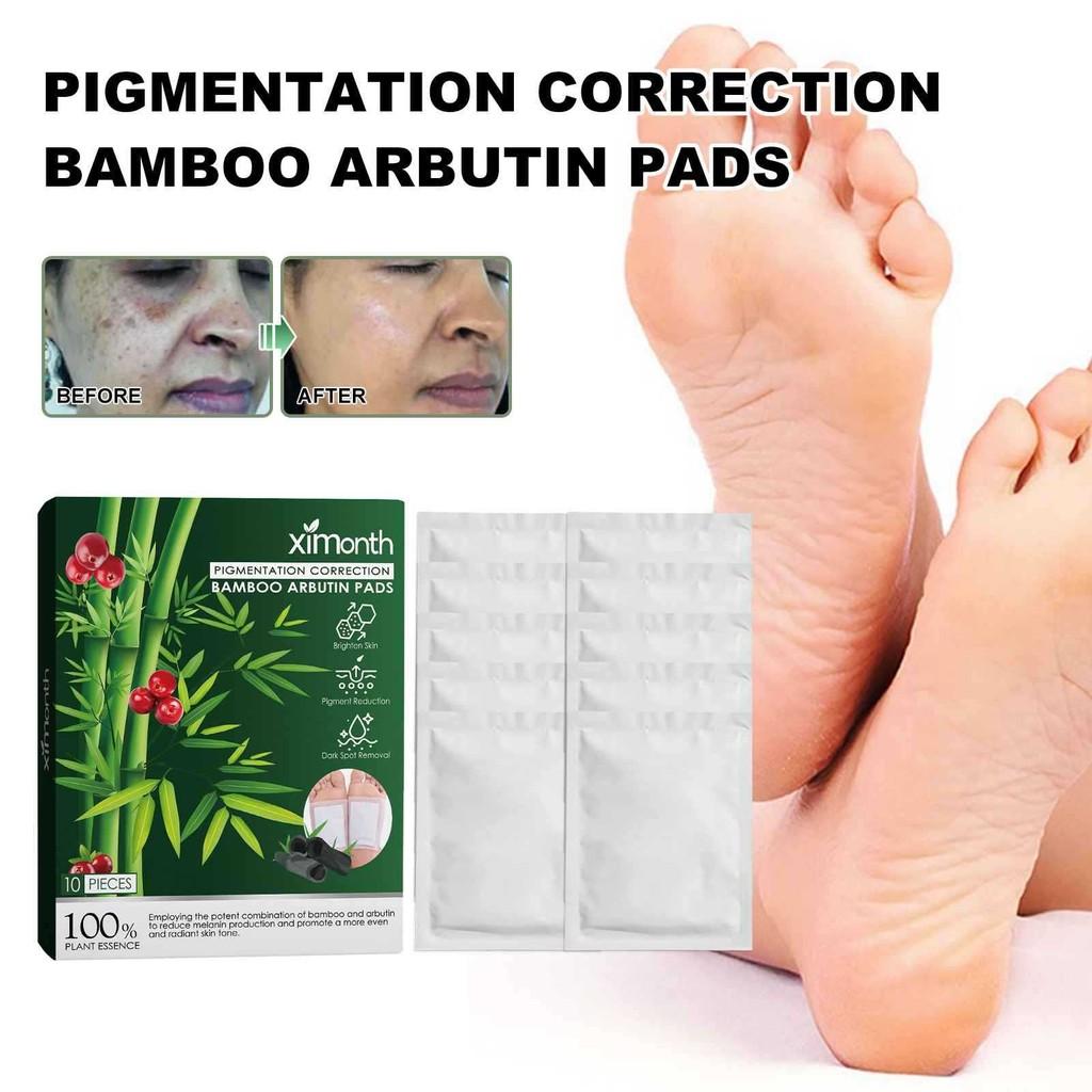 Ximonth Bamboo Charcoal Deep Cleansing Foot Patches For Stress Relief And Improved Sleep