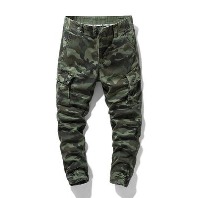 Men's Retro Camouflage Slim Casual Sports Overalls 9011