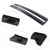 2 Stück Schwarze Säulenverkleidung für Autofenster und Türen (B-Säule) für Honda Civic Hatchback & Coupe Hatchback 2-Türer 1992-1995