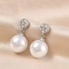 Spiral Pearl Earrings - Elegant Gentle Style Dangle Earrings