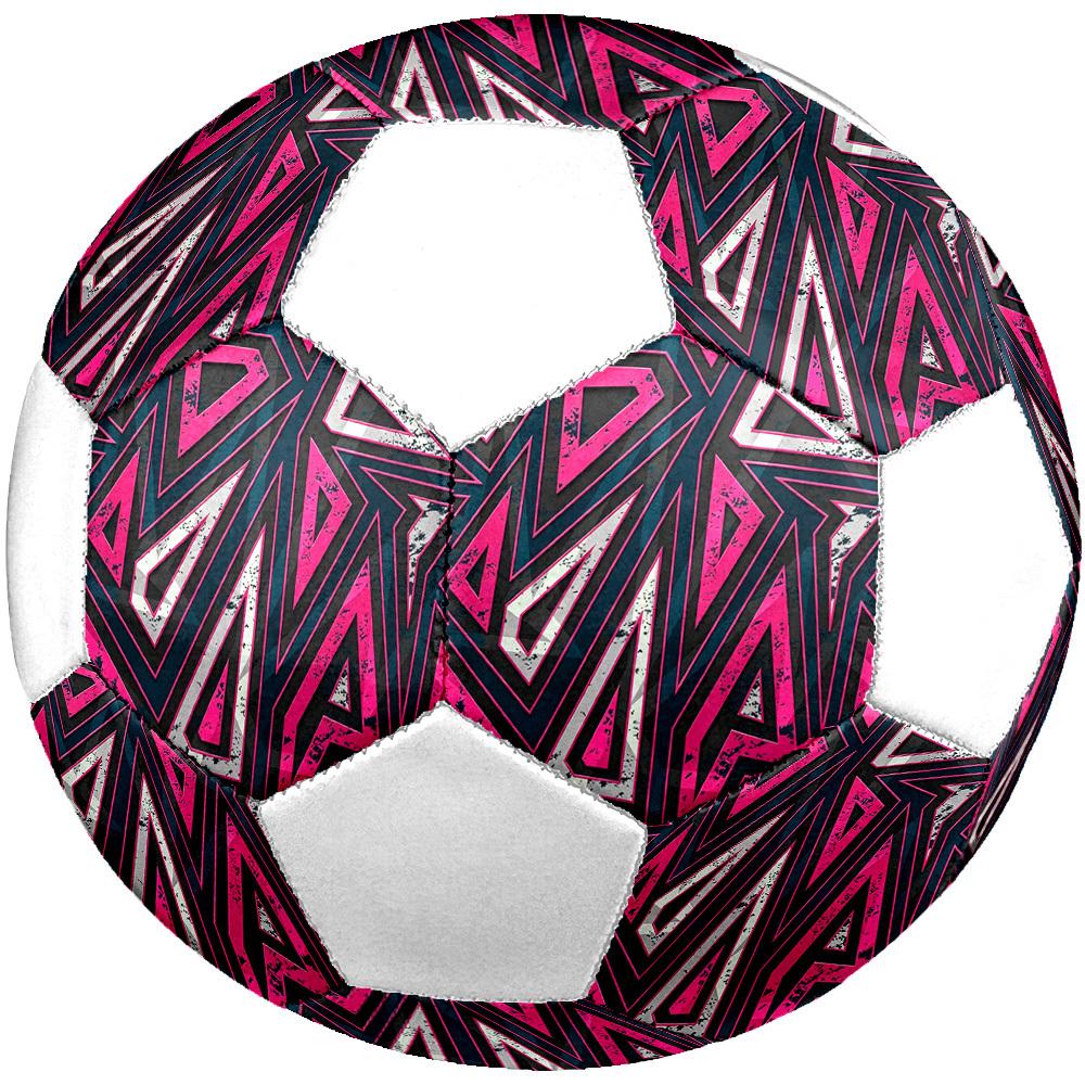 1pc Geometric Chaos Lightweight PVC Training Soccer Ball, Size 5, Suitable for Indoor and Outdoor TrainingGift y60392