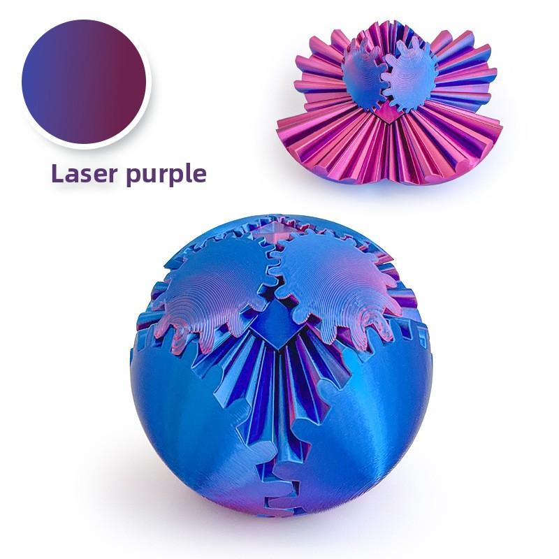 Printed Gear Ball, Fingertip Release Ball, Rotating Ball, Movable Ball