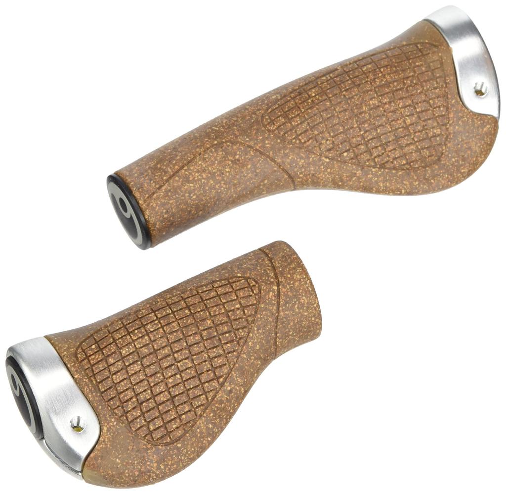 Ergon GP1 BioCork Long/Short Grips, Large (HBG21201)