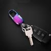 Rockyu key holder mens stylish multifunctional ring belt hook design cars keys simple colorful options easy carry daily suitable business gifts