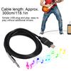 Tragbares Gitarren-USB-Kabel Computer-Drahtverbindung Instrumentenadapter