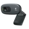 HD-Webcam Logitech C270 mit integriertem Mikrofon - Kompatibel mit Skype/MSN/Facebook - Schwarz