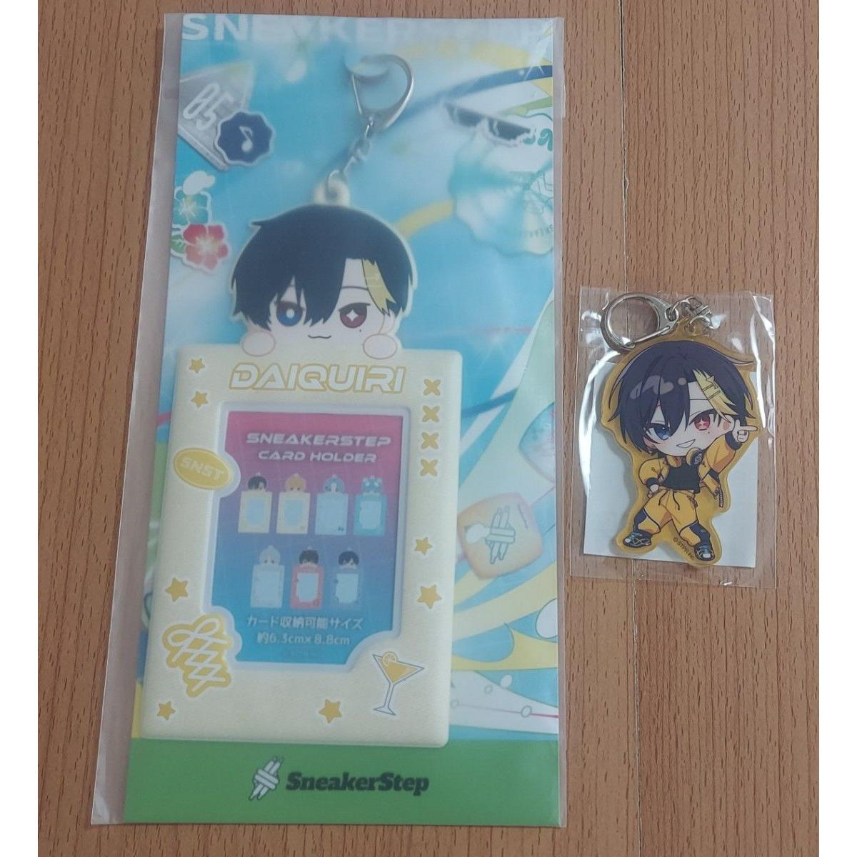 Used SneakerStep Suniste Daikirikun Card Holder & Acrylic Key Chain