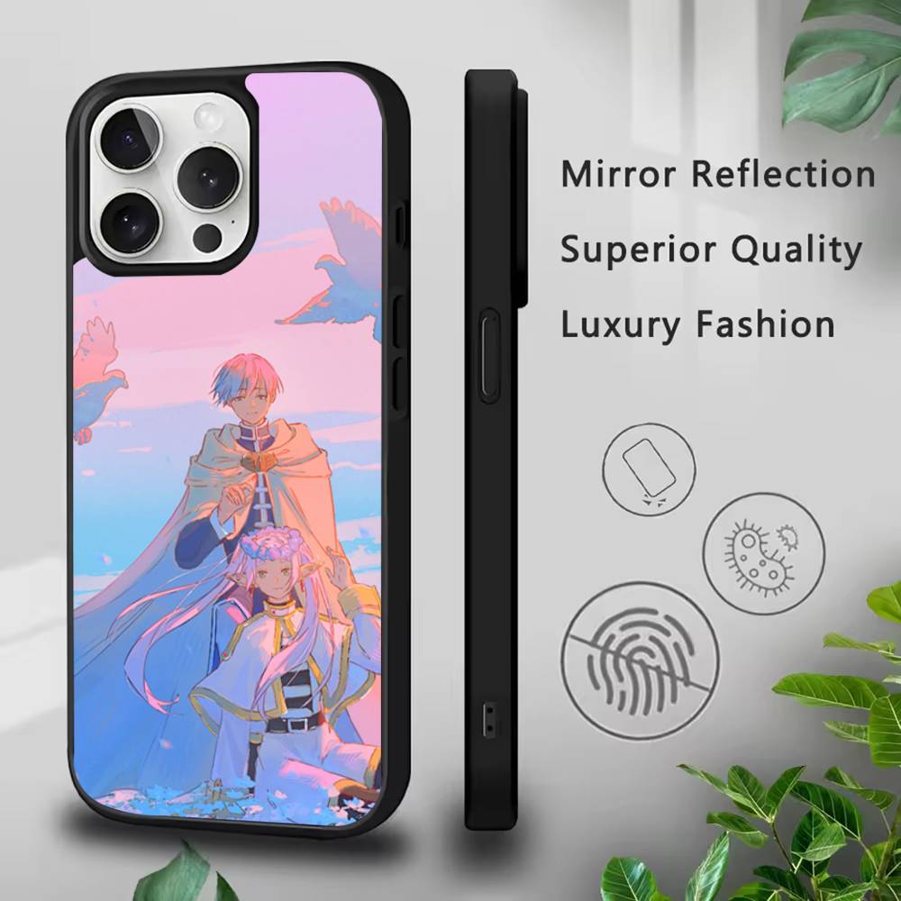 Frieren Sousou No F-Frieren Phone Case For IPhone 17,16,15,Pro,Max,Air,14,Plus,13,12,11 Magesafe Wireless Charge Cover iPhone15plus