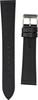 Seiko Watch Band 17mm DAE3R Cowhide Shrink Leather Black [Seiko] Men's