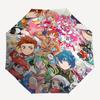 1 Stück Anime-Charaktere-Regenschirm für den Außenbereich – Automatisches Öffnen/Schließen – Tragbares 3-fach faltbares Design – 8-Streben-Eisenrahmen – Geschenkidee für Fans und Reisende