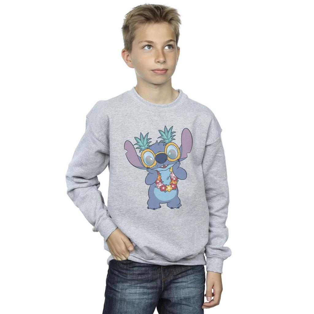 Disney Boys Lilo And Stitch Tropical Fun Sweatshirt