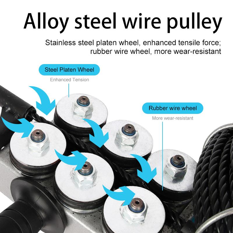 Electric Threading Machine Cable Pipe Threader Cable Perforator Used for the Laying of Hidden Lines Such as Wires