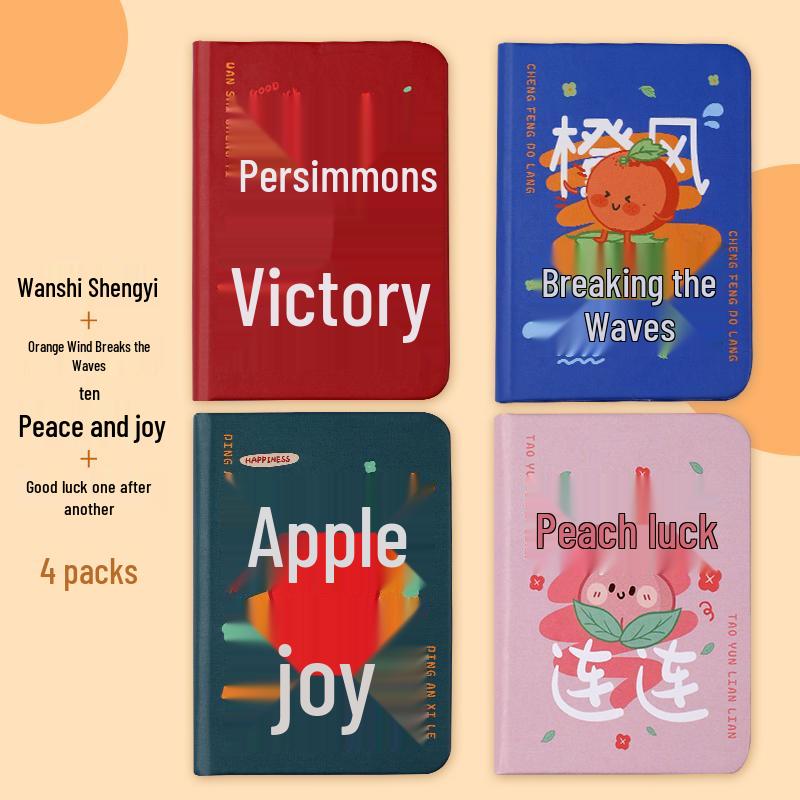 A7 Portable Pocket Notebook: Fresh-Style Journal for Girls, Students, Vocabulary & Notes