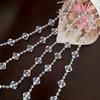 Seven-Color Transparent Crystal Bead Curtain for Wedding and Christmas Tree Decoration