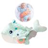 Newborns Baby Plush Animal Doll Cartoon Animal Tail Wagging Pillow Baby Soothing Toy 0-1 Year Infant Puzzle Toy