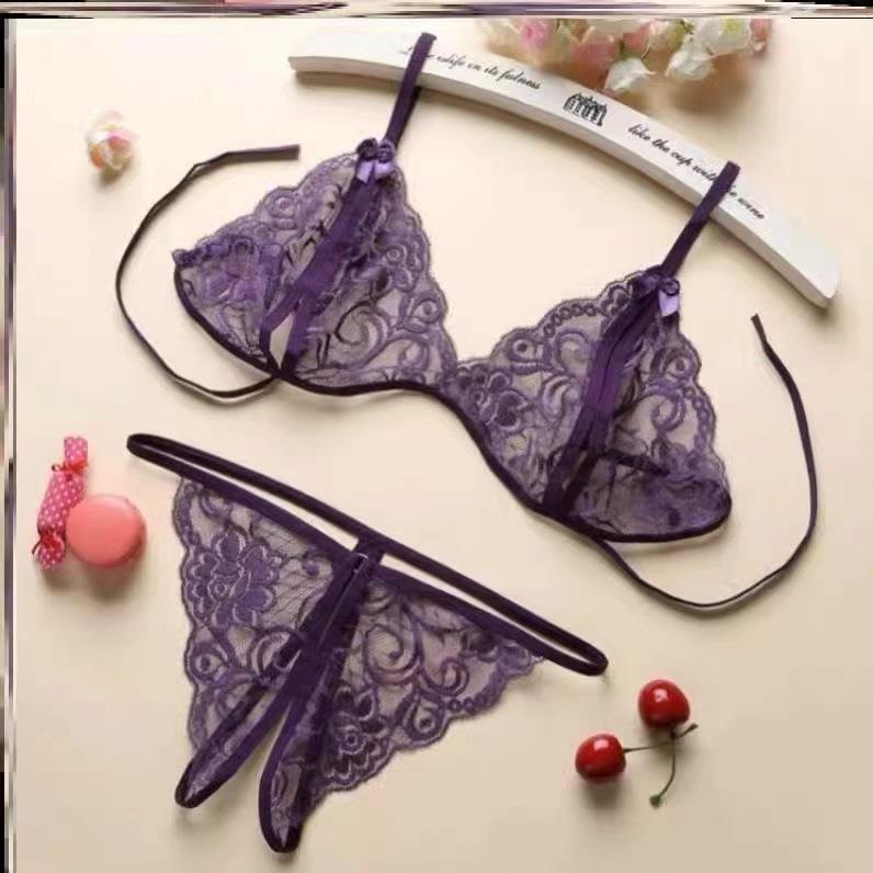 Sex lingerie pure lust sexy three-point crotch free bikini passion tease swimsuit flirting seduction uniform