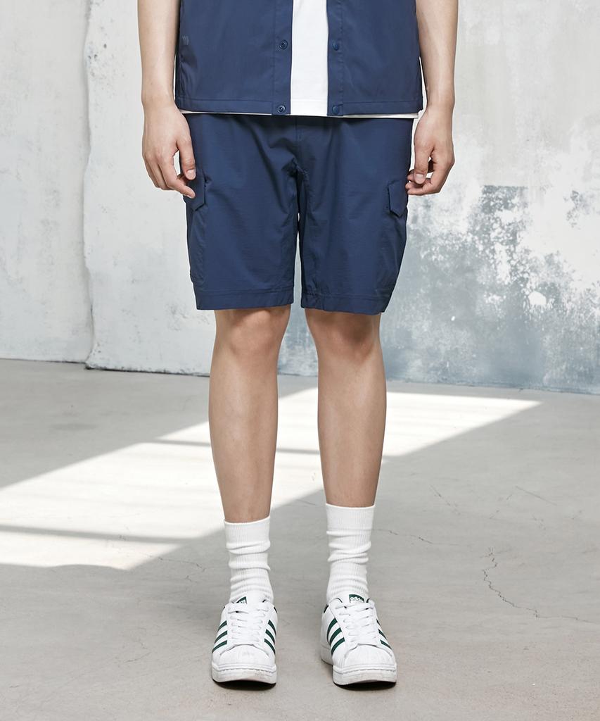 WILLBE LAB Utility Cargo Shorts (Bl)