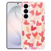 Blue Light Jungle Series Magnetic TPU Phone Case For Samsung Galaxy S24+ 5G, Raised Lens Screen Wireless Charging Protective Cover