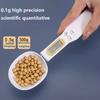Báscula Digital LCD para cocina, cuchara medidora de peso para alimentos, 500g, 0,1g, cuchara para café, té, azúcar, herramienta de cocina