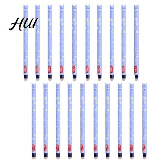 Penne Gel Carine 20 Pezzi Animali Cartoni Animati Cancellabili per Bambini Design a Cappuccio 0.7mm Penna Ricaricabile Scrittura Fluida Cancelleria Facile da Cancellare Divertenti Forniture Scolastiche Studenti