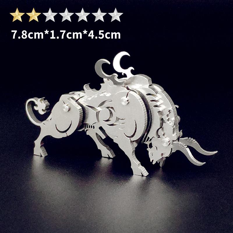 3D Metal Scorpion Jigsaw Puzzle - Mechanical Assembly Toy for Kids