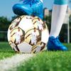 Ballon de football Rodri taille 5, coloré, adapté à tous les âges, cousu à la machine, matériau PVC, qualité compétition, durable et à rebond élevé