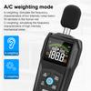  Bluetooth Noise Sound Level Meter Color Display Fast Slow Sampling Rate Capacitive Microphone Monitor 30-130dB Backlight