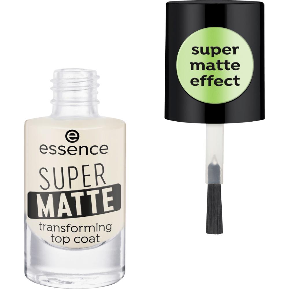 

верхнее покрытие для ногтей essence супер матовое 8 мл