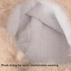 Adult Plush Earflap Hat Outdoor Windproof Ear Protect Furry Hat for Outdoor