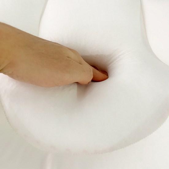 Sleep Pillow All-round Multifunctional Ultra Soft Body Massager Egg Shaped Sofa Neck Massager Back Cushion for Office