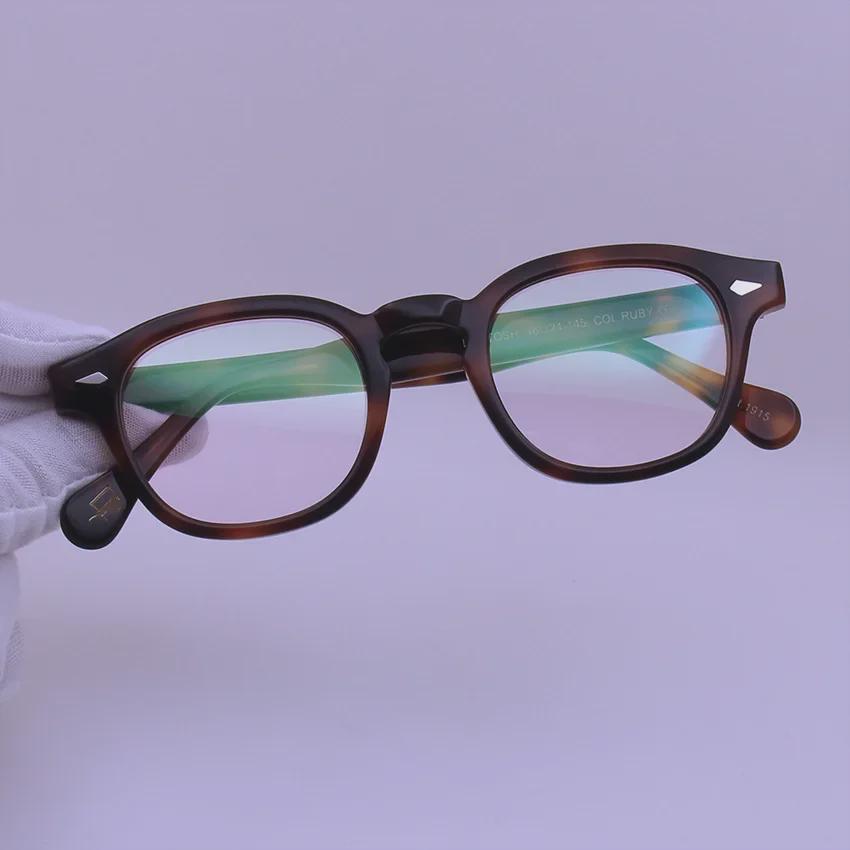 LEMTOSH46 Retro Square Myopia Glasses Frame, Korean Style