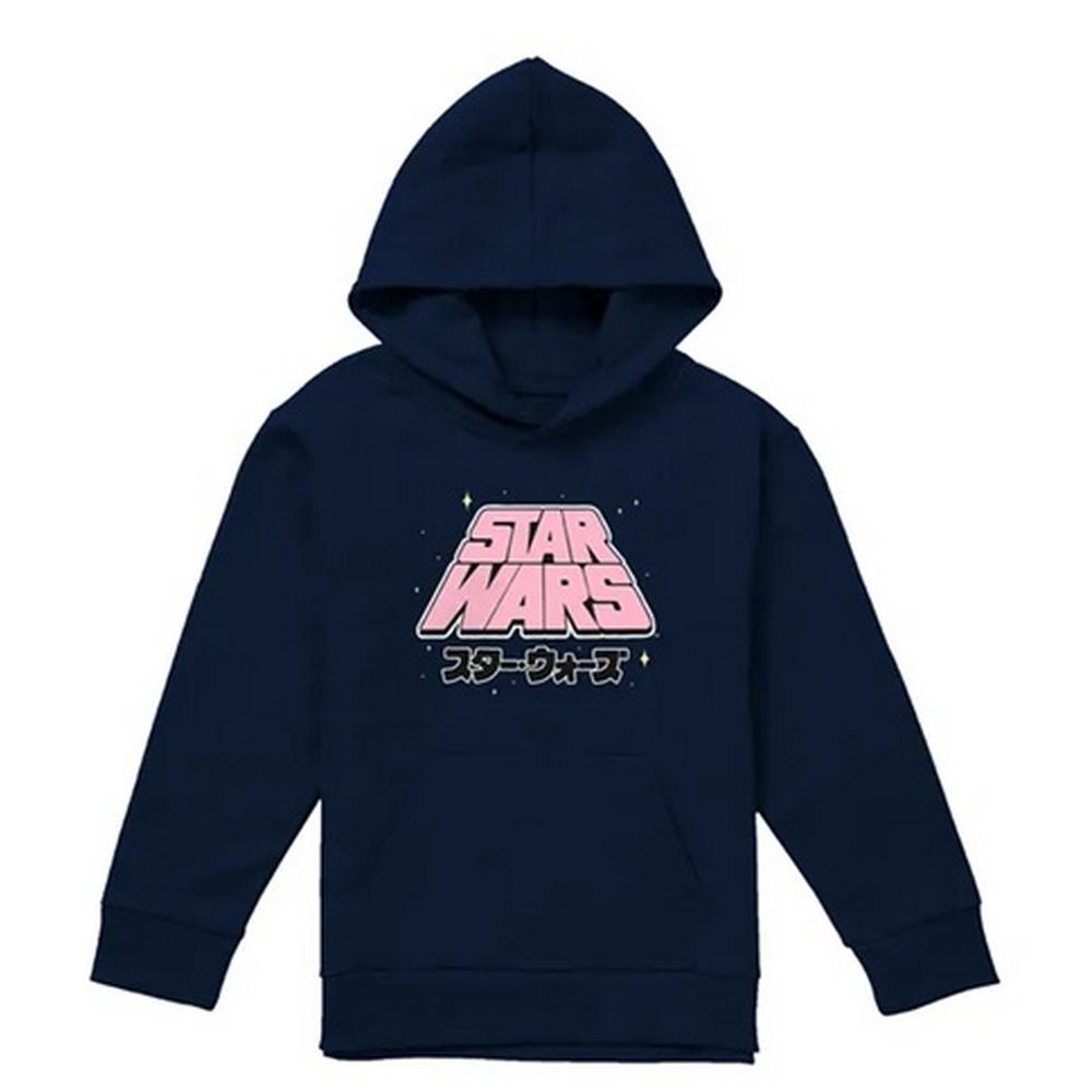 Star Wars: A New Hope Childrens/Kids Manga Logo Hoodie