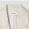 [She S miSS] Linen Melange Two Button Jacket Swwjkp21020 Ec