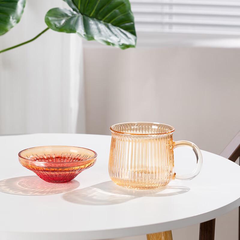 Wuzuo Lucky Mushroom Glass Coffee Cup