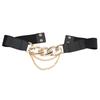 Elastic Belt Decorative Elastic Chain Waist Seal Dress Blazer Coat Waist Tide