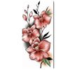 Long Lasting Rose Temporary Tattoo Flower Body Art Sticker Sweet Instant Decals  Daily Use