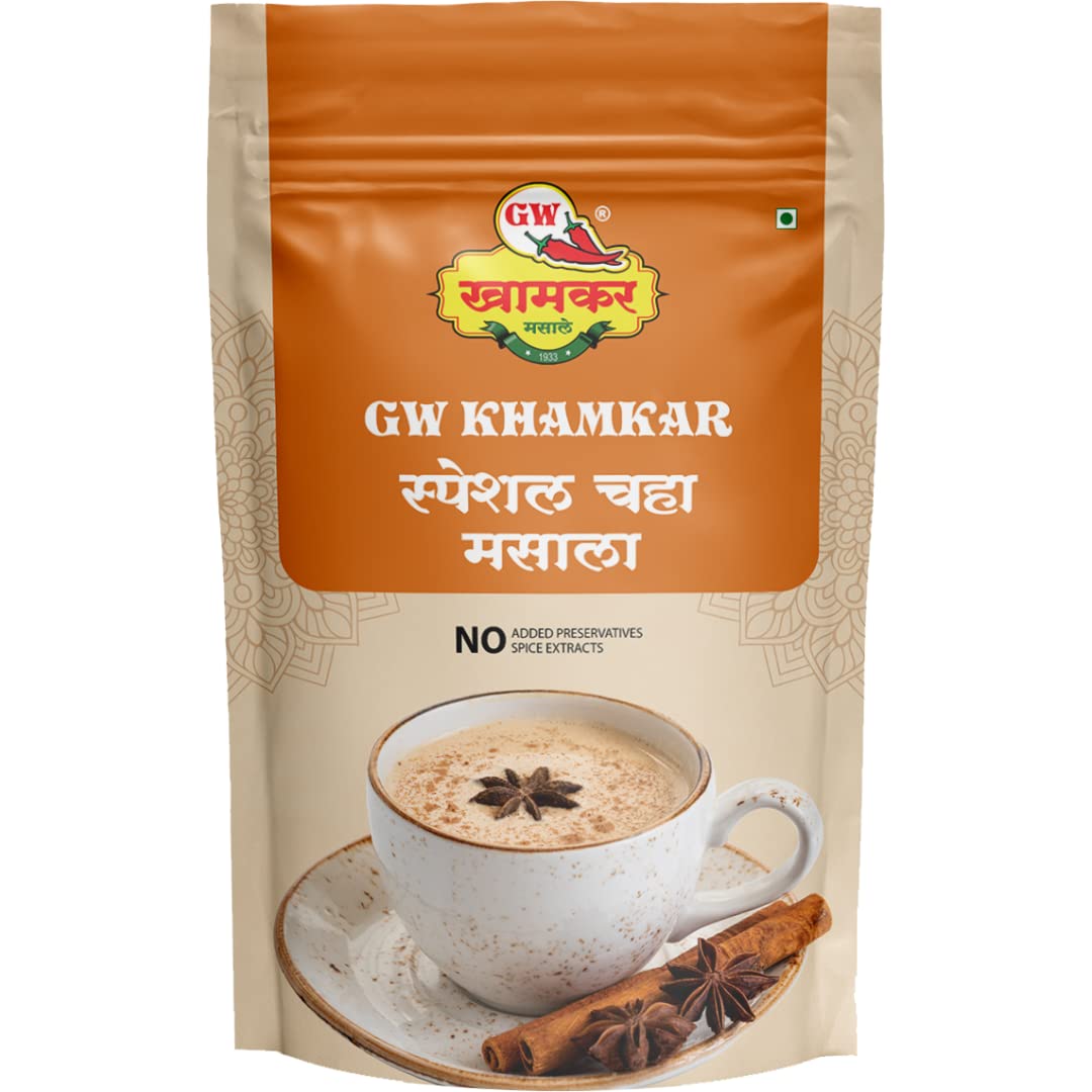 GW Khamkar Special Masala, Chai Masala, Chaha Masala, Immunity Booster, Turn Your Chai from Chai to Special Masala Chai, Indian Taste, Traditionall