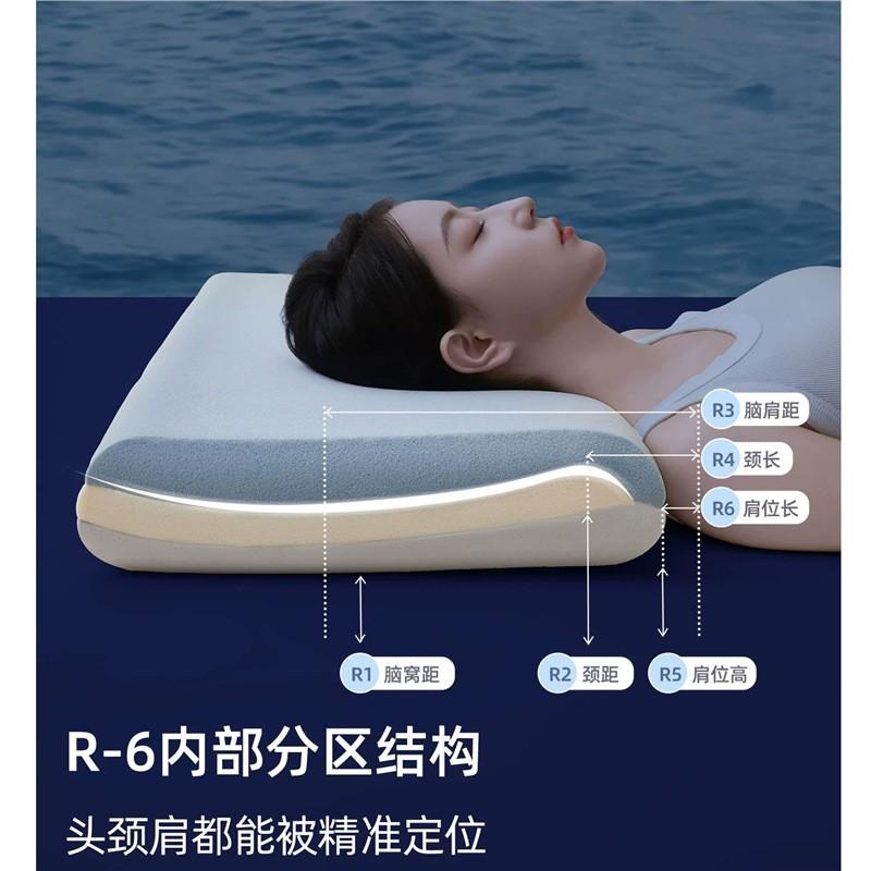 Memory Foam Pillow Side Sleepers Cervical Support Comfort Sleep With Removable Cover Adult Student Gift