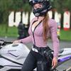 WOSAWE Dame Motorsykkel Myk Beskyttelse Sommer Motorsykkel Ski Beskyttelsesjakke Dame Motocross Racing Undertrøye CE-godkjent