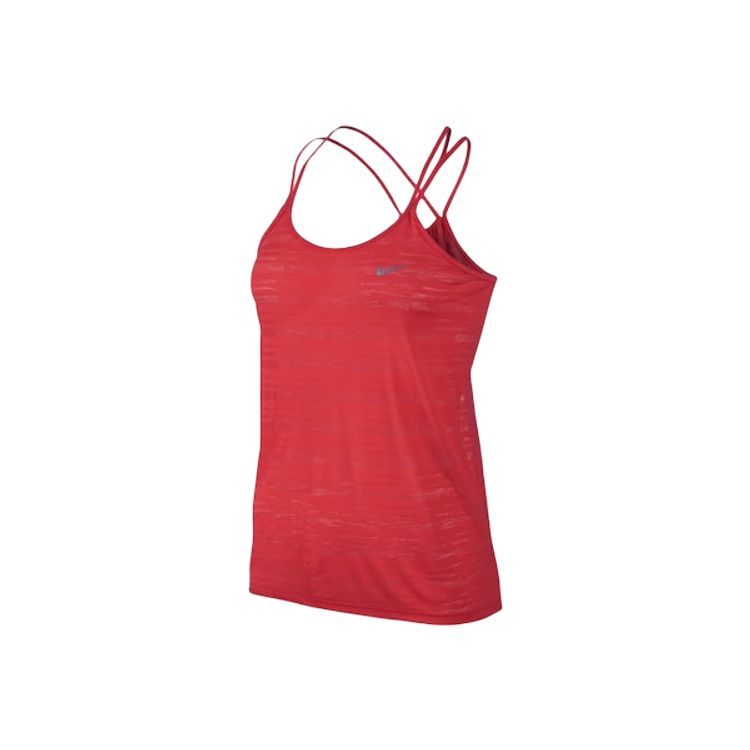 Nike Camisoles Women s Red Collarless Moderate Other 644715-647 L