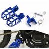 Aluminum Off-Road Foot Pegs CRF150F 230F Surron Light Bee R X Electric Dirt Bike CNC Mounting Bracket