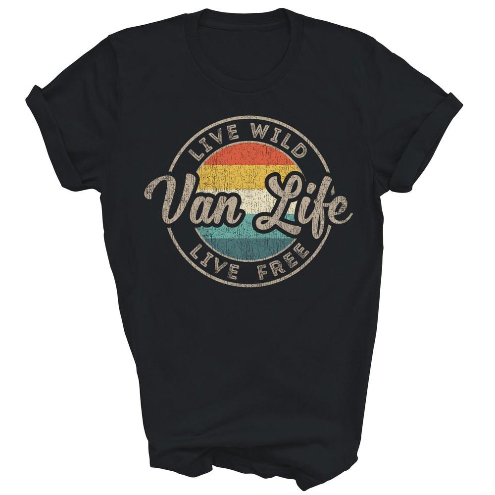 

Van Life Vintage Van Dwellers Vanlife Unisex Shirt Gift 4XL