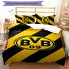 BvB 09 3pcs Bedding Set Duvet Cover Closure Includes 1 Duvet Cover & 2 Pillowcases for All Seasons Bedroom Home Dorm Decor