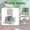 Aquarium Water Container with Automatic Drinking Mechanism and Bottle for Geckos Tortoise