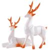 Deer Home Decor Showpiece (White Spot)
