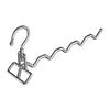 Stainless Steel Coat Hanger Indoor Household Use Multi-Function Clotheshorse Balcony(Silver-Rotating)