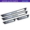Chrome strip on the threshold, 4 pcs, stainless steel for Astra H 2004-2013